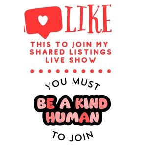 ❤️🤍❤️🤍 Join my live shows featuring shared listings! ❤️🤍🤍